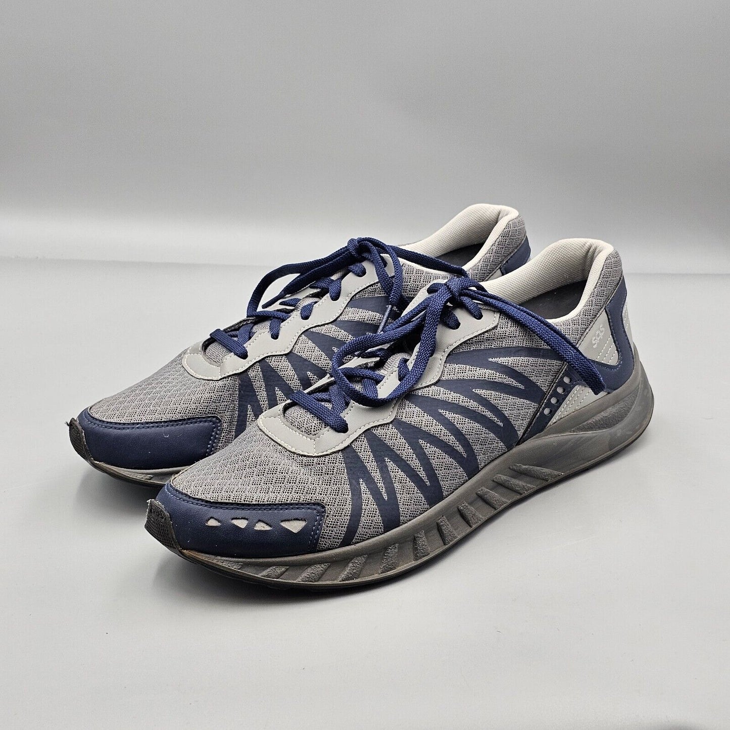 SAS Men's Size 11 N US Pursuit Grey Blue Running Athletic Comfort Sneakers READ